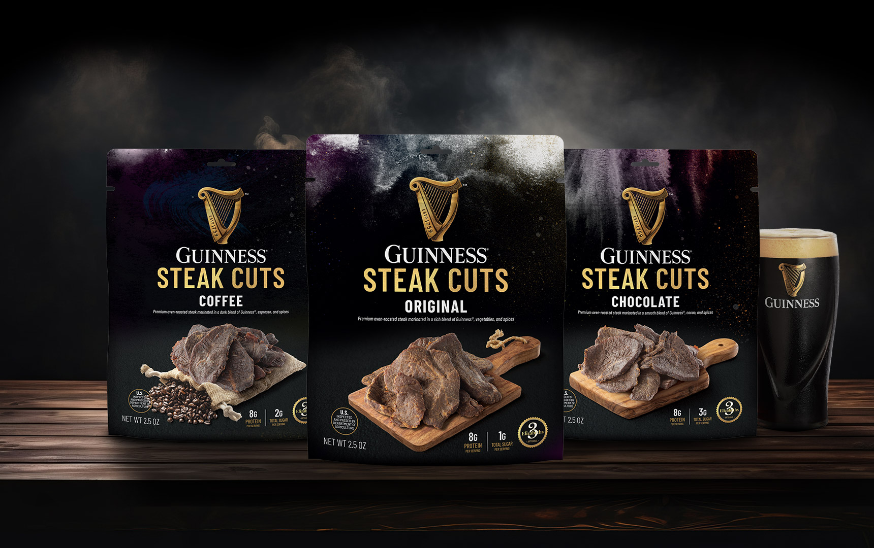 GUINNESS STEAK CUTS from 3 Elizabeths |<br />
The Perfect Pairing to the Perfect Pint